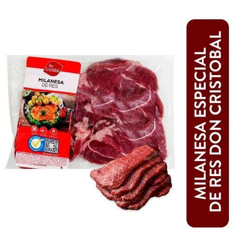 Milanesa Don Cristobal De Res Empacado - 1lb