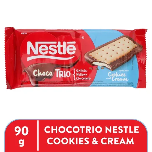 Chocotrio Cookies y Cream 90g