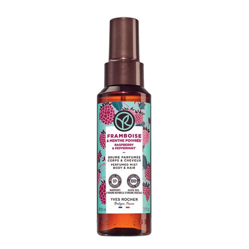 Splash De Frambuesa Y Hierbabuena Yves Rocher 100ml