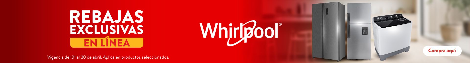 Productos Electrodomésticos Whirlpool