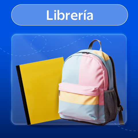 Cuadernos, mochilas y artículos de librería con descuentos solo en línea en Cyber Escolar