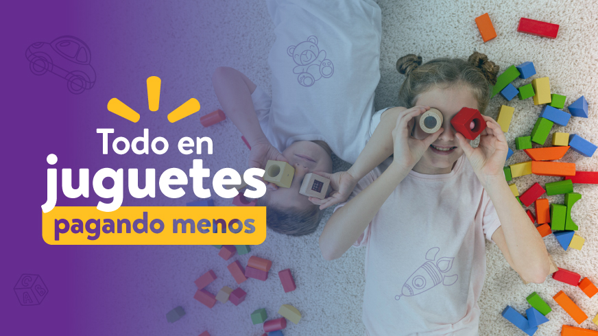 Todo en juguetes pagando menos