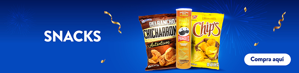 Tus snacks favoritos para celebrar