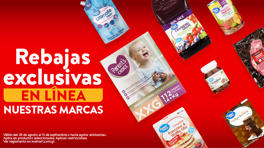 Rebajas exclusivas de Nuestras Marcas